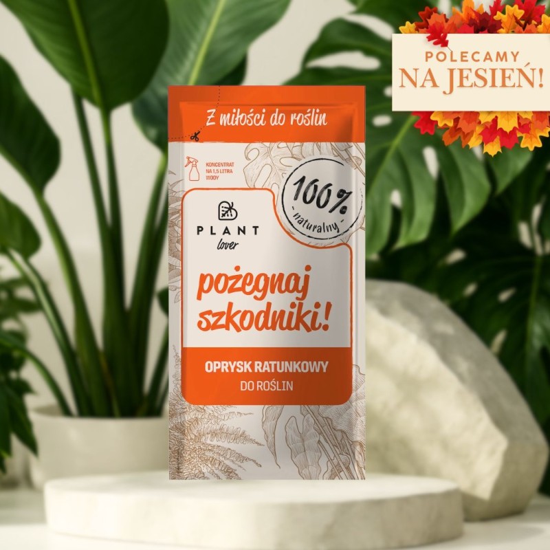 Pożegnaj szkodniki - oprysk ratunkowy do roślin