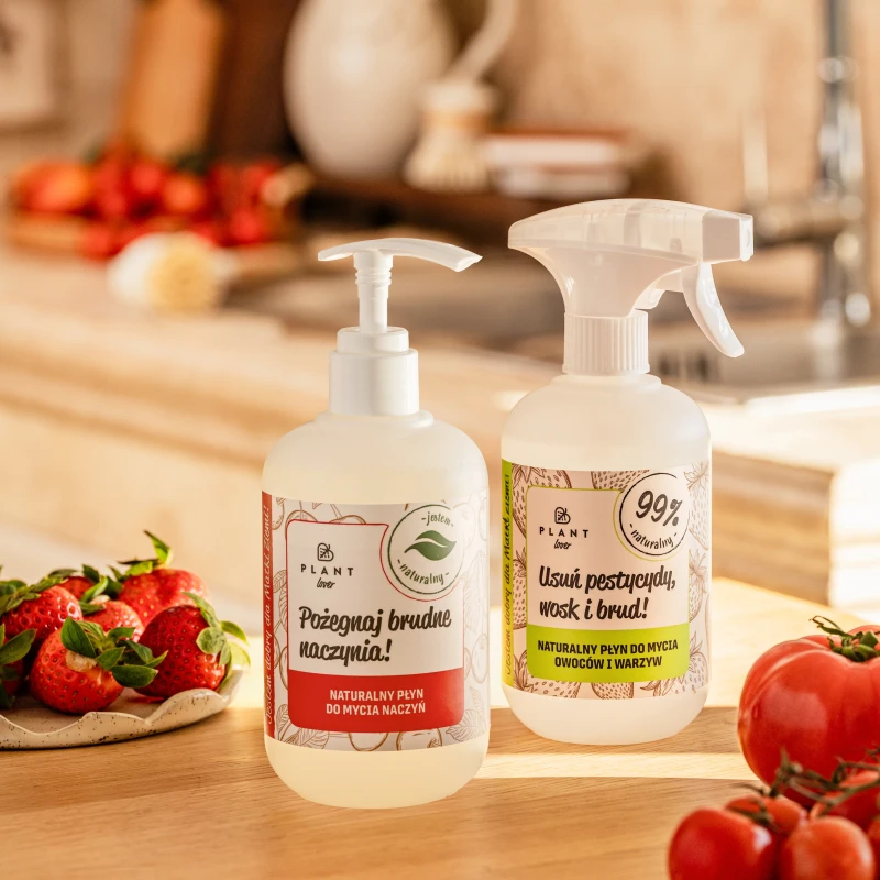 Zestaw do kuchni: Płyn do naczyń + do owoców i warzyw 2 x 500 ml