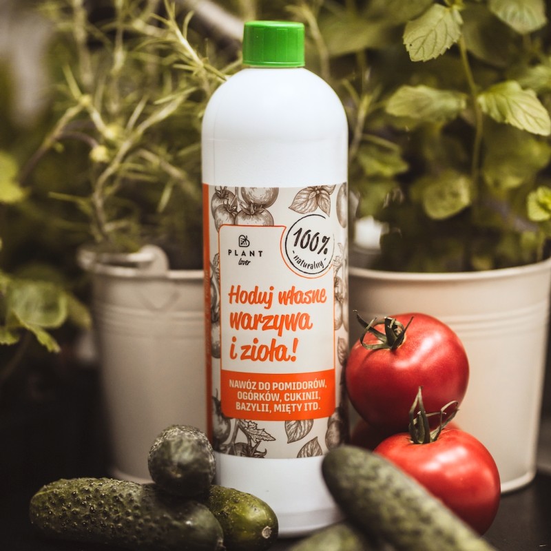 Hoduj własne warzywa i zioła - nawóz do warzyw i ziół - 1 litr