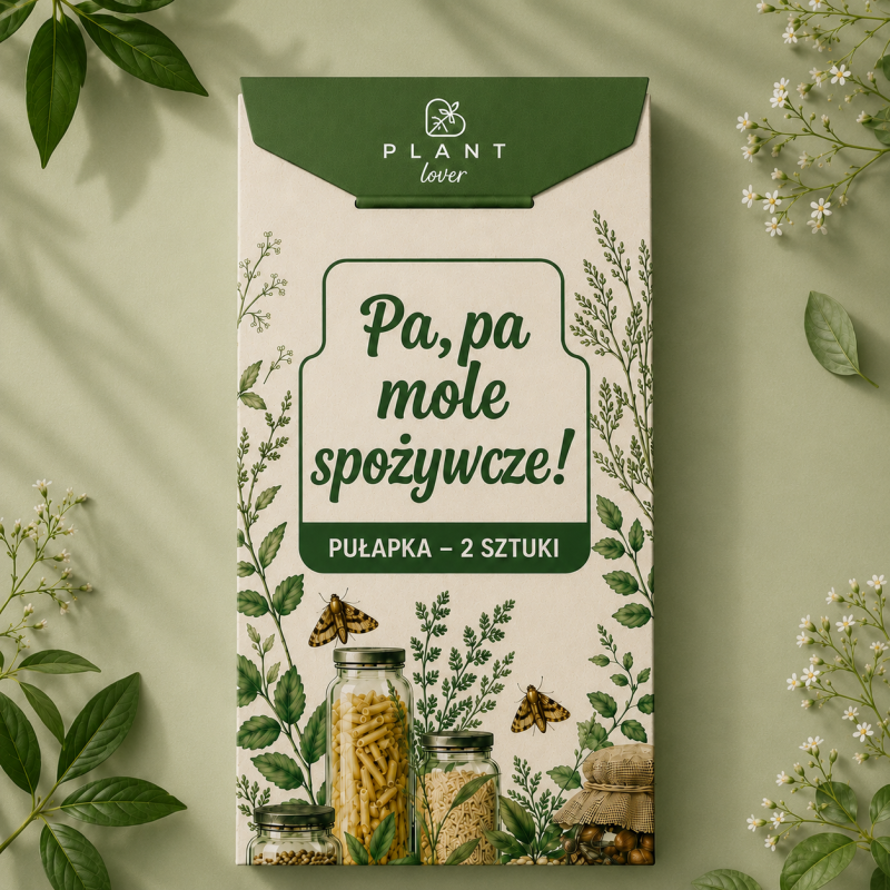 Pułapka na mole spożywcze - 2 sztuki - lepy na mole